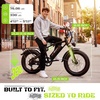image:imageJasion EB5 Sport Electric Bike 20 Fat Tire eBikes for AdultsTeensDark