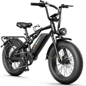 image:imageJasion EB5 Sport Electric Bike 20 Fat Tire eBikes for AdultsTeensMatte Black