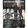 image:imageJasion EB6 Foldable Electric Bike for Adults Builtin 48V Lithium BatteryAsh Black
