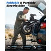 image:imageJasion EB6 Foldable Electric Bike for Adults Builtin 48V Lithium BatteryJet Black