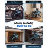 image:imageJasion EB6 Foldable Electric Bike for Adults Builtin 48V Lithium BatteryPale Blue