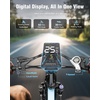 image:imageJasion EB6 Foldable Electric Bike for Adults Builtin 48V Lithium BatteryPale Blue