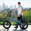 image:imageJasion EB6 Foldable Electric Bike for Adults Builtin 48V Lithium BatterySky Blue