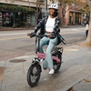 image:imageJasion EB6 Foldable Electric Bike for Adults Builtin 48V Lithium BatterySoft Pink