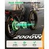 image:imageJasion Electric Bike for Adults 52V 40Ah 2080Wh Dual Battery 150 MilesCarbon Black