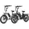 image:imageJasion Electric Bike for Adults 52V 40Ah 2080Wh Dual Battery 150 MilesBlackWhite Combo