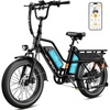 image:imageJasion Electric Bike for Adults 52V 40Ah 2080Wh Dual Battery 150 MilesCarbon Black