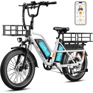 image:imageJasion Electric Bike for Adults 52V 40Ah 2080Wh Dual Battery 150 MilesPure White